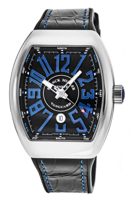 Review Replica Franck Muller Vanguard Watch V 45 SC DT AC NR-BLUE